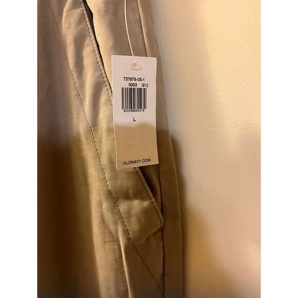 Old Navy Jogger Pant Women's L Brown Elastic Waistband Slash Pocket NWT - Picture 5 of 6